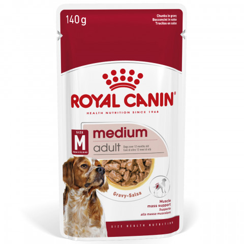 ROYAL CANIN SHN Medium Adult w sosie - mokra karma dla psa dorosłego - 10x140 g - Galeria zdjęcie 9