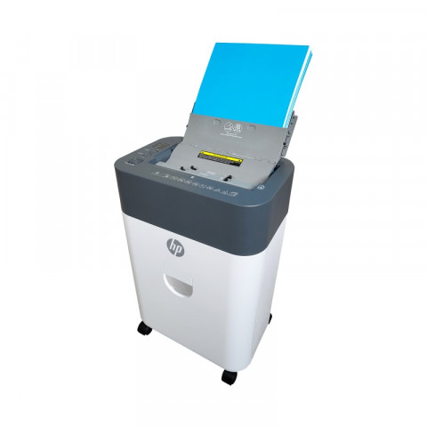 HP Niszczarka ONESHRED Auto 100CC, biało-szara - Galeria zdjęcie 12