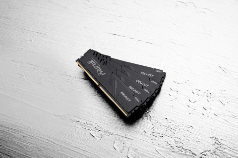 Kingston FURY DDR4 8GB (1x8GB) 3200MHz CL16 Beast Black (KF432C16BB/8) - Galeria zdjęcie 3
