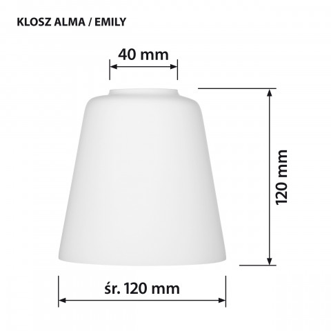 Klosz do lampy EMILY - Galeria zdjęcie 4