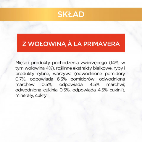 GOURMET A la Carte Kurczak, Pstrąg, Wołowina, Rdzawiec - mokra karma dla kota - 4 x 85g - Galeria zdjęcie 18