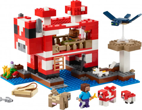 LEGO MINECRAFT 21270 Dom grzybowej krowy - Galeria zdjęcie 3