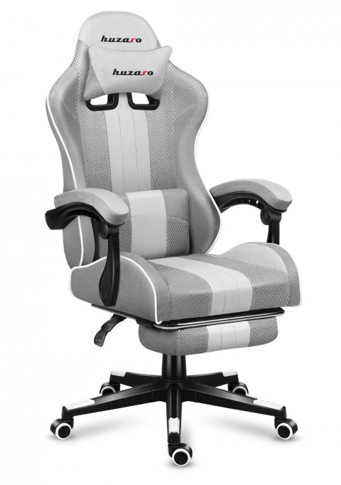 Fotel gamingowy Huzaro Force 4.7 White Mesh - Galeria zdjęcie 1