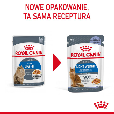 ROYAL CANIN FCN Light Weight Care w galaretce - mokra karma dla kota dorosłego - 12x85g - Galeria zdjęcie 5