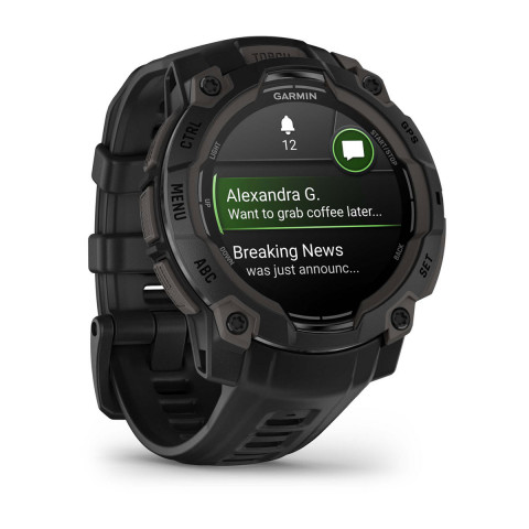 Smartwatch GARMIN Instinct 3 45mm Black - Galeria zdjęcie 2