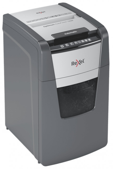 Rexel Niszczarka Optimum AutoFeed+ 130M, (P-5), 130 kartek, 44 l kosz - Galeria zdjęcie 3