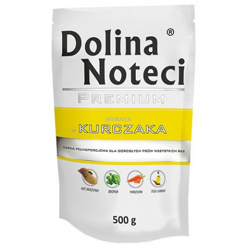 DOLINA NOTECI Premium bogata w kurczaka - mokra karma dla psa - 500 g - Galeria zdjęcie 1