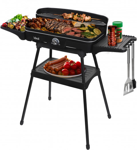 ELDOM GRILL ELEKTRYCZNY WOLNOSTOJĄCY 2W1 - Galeria zdjęcie 8