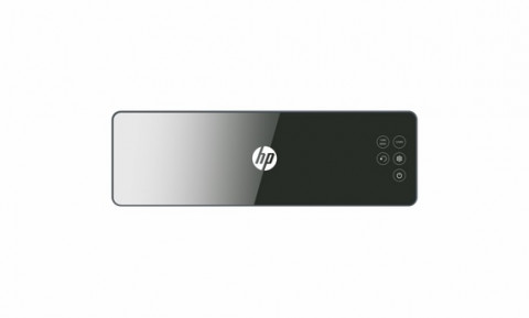 HP Laminator PRO LAMINATOR 600 A4, na zimno/gorąco, prędkość 60cm/min + 15 folii: 3xA4, 4xA5, 4xA6, 4xB-CARD, czarny - Galeria zdjęcie 3