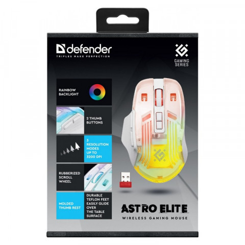 DEFENDER MYSZ GM-056 ASTRO ELITE 3200dpi 7P - Galeria zdjęcie 3