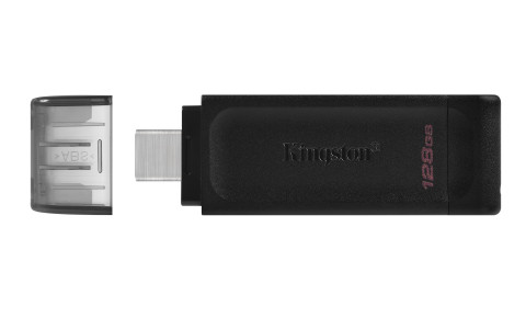 KINGSTON FLASH 128GB USB-C 3.2 Gen1 DataTraveler 70 - Galeria zdjęcie 3