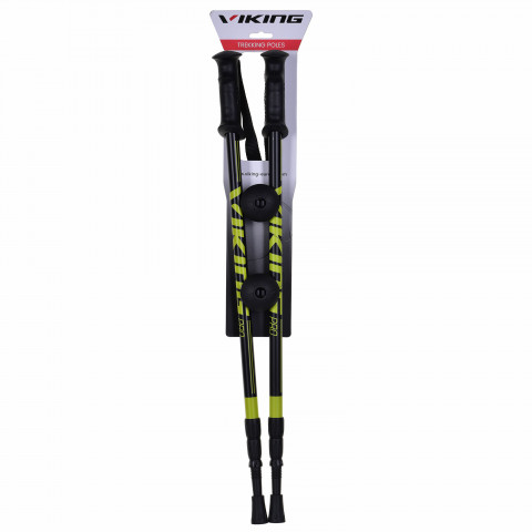 Kije Viking Stig Trekking 65-145 cm czarno/różowo/białe - Galeria zdjęcie 10