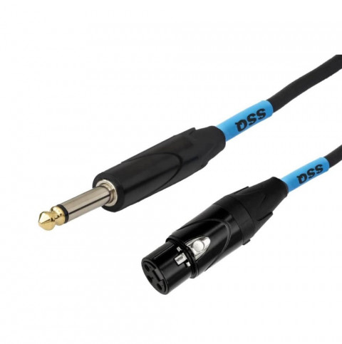 SSQ XZJM10 - Kabel Jack MONO - XLR Żeński 10 metrowy - Galeria zdjęcie 6
