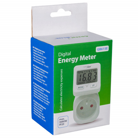 GREENBLUE MIERNIK ENERGII WATOMIERZ GB615 E - Galeria zdjęcie 9