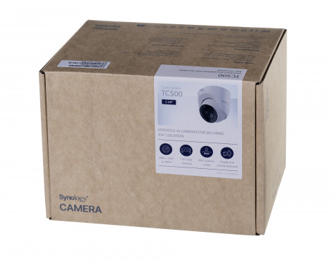 Synology Camera TC500, Turret, 5 MP, 2.8 mm, H.264/H.265, MicroSD (up to 128 GB), White, IP67 - Galeria zdjęcie 5