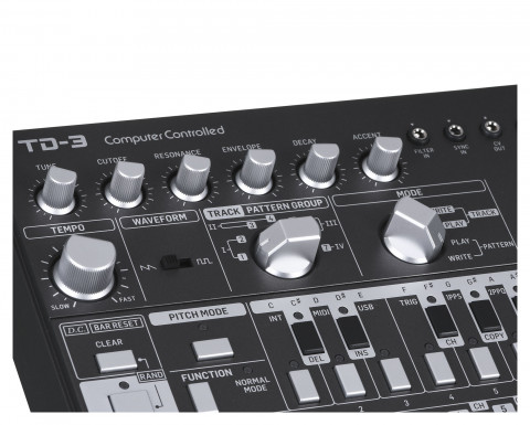 Behringer TD-3-BK - Syntezator linii basowej - Galeria zdjęcie 4