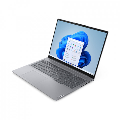 Lenovo ThinkBook 16 G6 i7-13700H 16.0" WUXGA IPS 300nits AG 16GB DDR5 5200 SSD512 Iris Xe W11Pro Arctic Grey 3Y OnSite - Galeria zdjęcie 3
