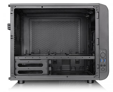 Obudowa Thermaltake Core V21 microATX Window Black - Galeria zdjęcie 6