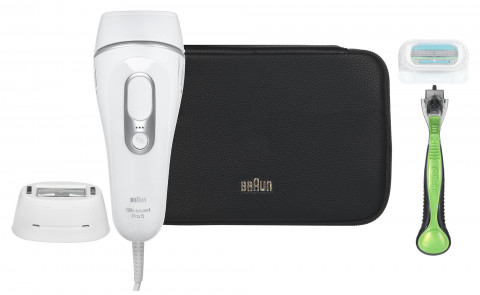 Depilator Braun Silk-expert Pro 5 PL5145 IPL biało-srebrny - Galeria zdjęcie 1