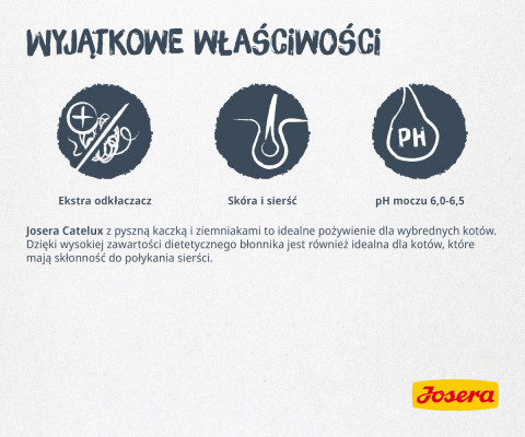 JOSERA Catelux - sucha karma dla kota - 10 kg - Galeria zdjęcie 4