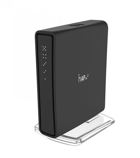 Router WiFi 5 Mikrotik hAP ac2 (RBD52G-5HacD2HnD-TC) 2,4GHz(2x2)/5GHz(2x2) 5p - Galeria zdjęcie 2