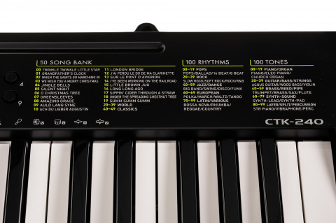CASIO CTK-240 - Keyboard - Galeria zdjęcie 7