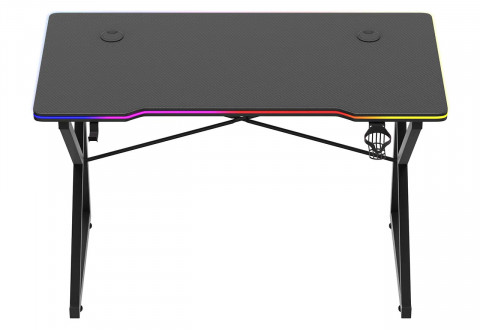 Biurko gamingowe Huzaro Hero 1.7 RGB Black - Galeria zdjęcie 7