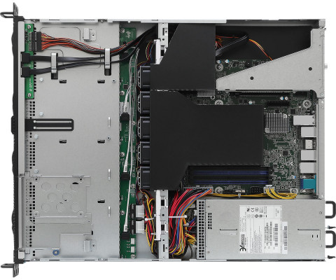 Platforma ASRock Rack (1U) AMD Ryzen 7000 (4xLFF, 2xGbE, 2x10GbE, Red. PSU, IPMI) - Galeria zdjęcie 2