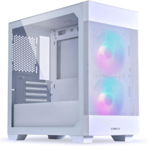 Lian Li LANCOOL 205M Mesh Micro-ATX Case White - Galeria zdjęcie 1