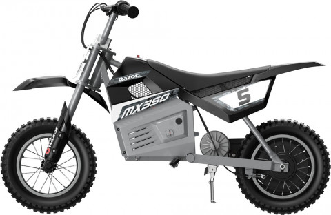 RAZOR Motor MX350 Dirt - Black Stickers - Galeria zdjęcie 1