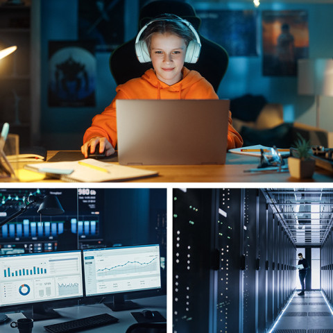 QOLTEC ZASILACZ AWARYJNY UPS LINE INTERACTIVE - Galeria zdjęcie 3