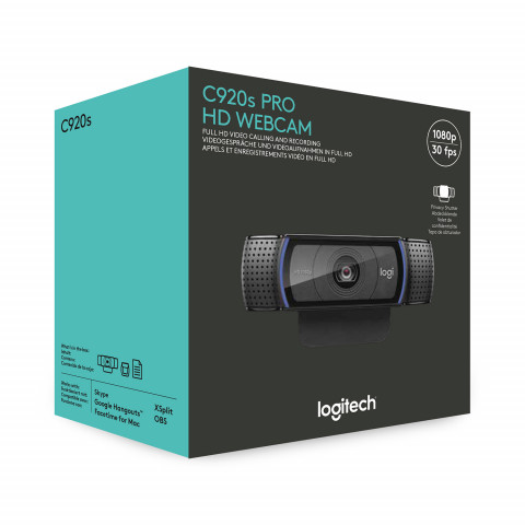 Kamera LOGITECH C920S PRO HD WEBCAM - Galeria zdjęcie 7