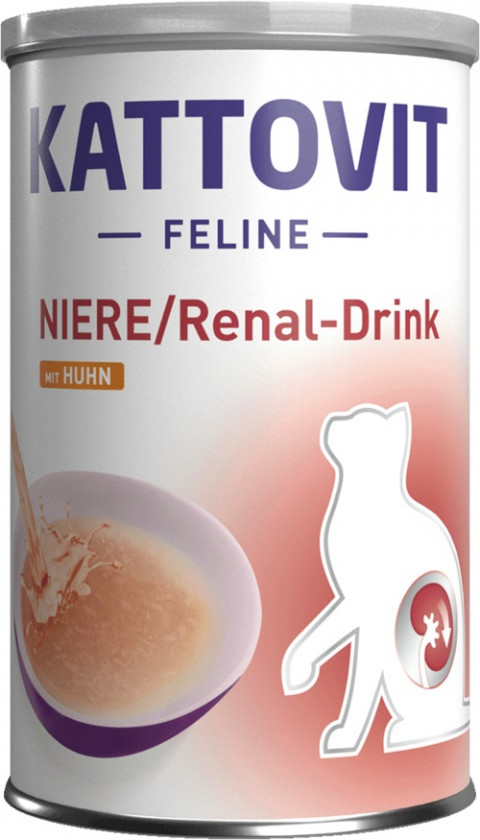 KATTOVIT Feline Niere Renal drink - przysmak dla kota - 135ml - Galeria zdjęcie 1