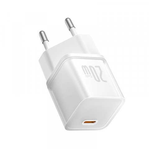 Ładowarka Baseus GaN5S 1C 20W EU (moon white) - Galeria zdjęcie 5