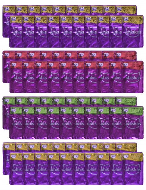 WHISKAS Klasyczne posiłki w sosie - mokra karma dla kota - 80x85 g - Galeria zdjęcie 4