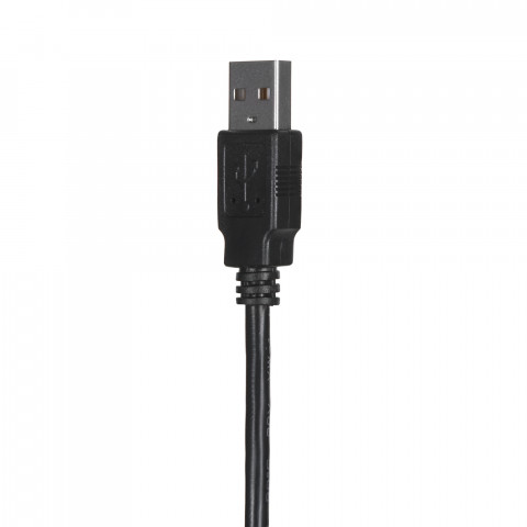 LANBERG KABEL USB-A 2.0 M/M 1.8M CZARNY - Galeria zdjęcie 3