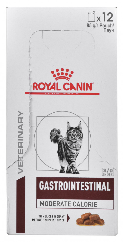 ROYAL CANIN Gastrointestinal Moderate Calorie - mokra karma dla kota - 12 x 85g - Galeria zdjęcie 2