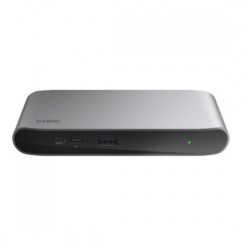 Hub Belkin Connect Thunderbolt 4 5-in-1 Core Hub 150W PSU 4xThunderbolt 4/1xUSB-A Grey - Galeria zdjęcie 3