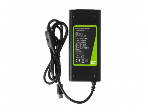 GREEN CELL ZASILACZ / ŁADOWARKA USB-C 65W (AD134P) - Galeria zdjęcie 8
