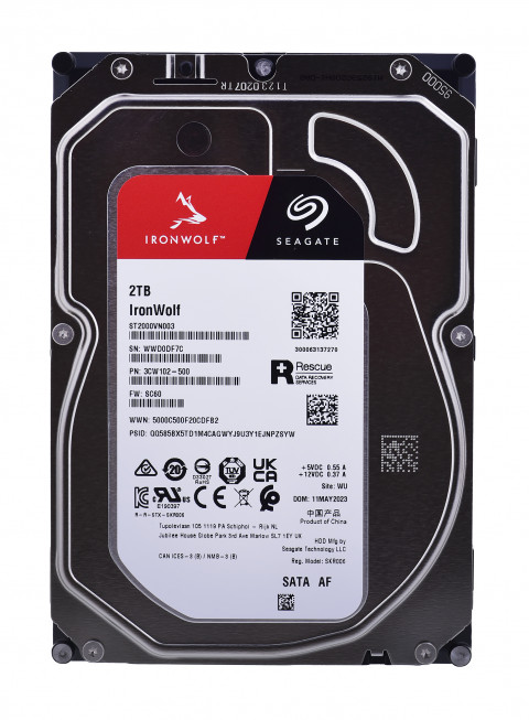 Dysk twardy HDD Seagate IronWolf 2TB 3,5" SATA ST2000VN003 - Galeria zdjęcie 2