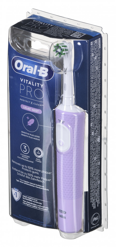 Braun Oral-B Vitality Pro D103 Lilac szczoteczka - Galeria zdjęcie 2