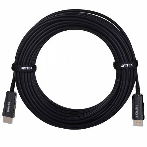 UNITEK KABEL OPTYCZNY HDMI 2.0 Active Optical Cable 4K 60HZ 15M - Galeria zdjęcie 1