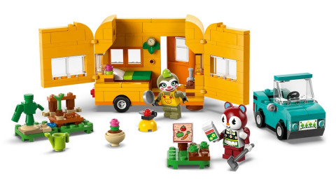 LEGO ANIMAL CROSSING 77054 Leif i jego karawan oraz sklep ogrodniczy - Galeria zdjęcie 4