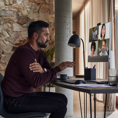 HP EliteOne Touch 840 G9 AIO i5-13500 23,8"FHD Touch 16GB DDR5 4800 SSD512 UHD Graphics 770 W11Pro 3Y OnSite Silver - Galeria zdjęcie 11