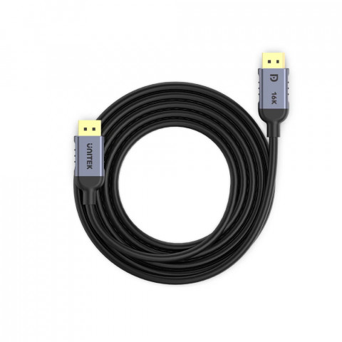 UNITEK KABEL DISPLAYPORT 2.1 8K@120HZ 1M - Galeria zdjęcie 2