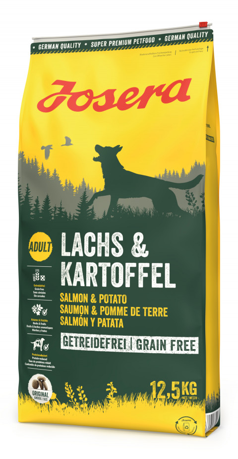 JOSERA Łosoś z ziemniakami - sucha karma dla psa - 12,5kg + GRATIS! - Galeria zdjęcie 2