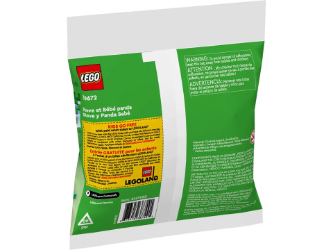 LEGO Minecraft 30672 Steve i mała panda - Galeria zdjęcie 2