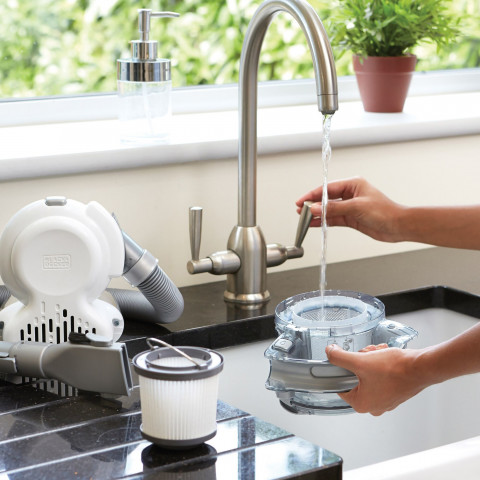 Odkurzacz akumulatorowy Black&Decker PD1820L-QW - Galeria zdjęcie 20