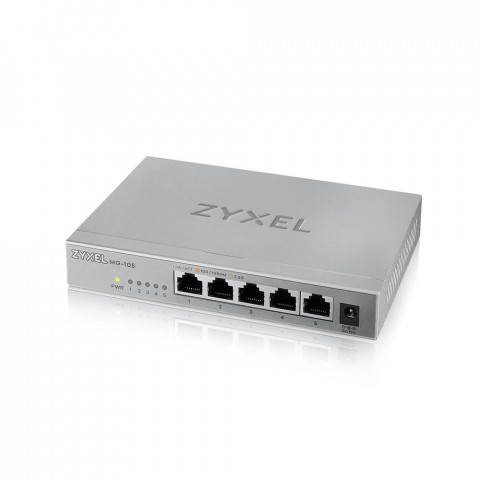 Switch Zyxel MG-105 5p Unmanaged Multigigabit - Galeria zdjęcie 3