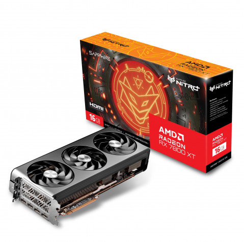 Karta graficzna SAPPHIRE RADEON RX 7800 XT NITRO+ GAMING OC 16GB GDDR6 - Galeria zdjęcie 1